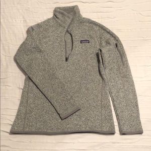 Patagonia quarter zip fleece jacket